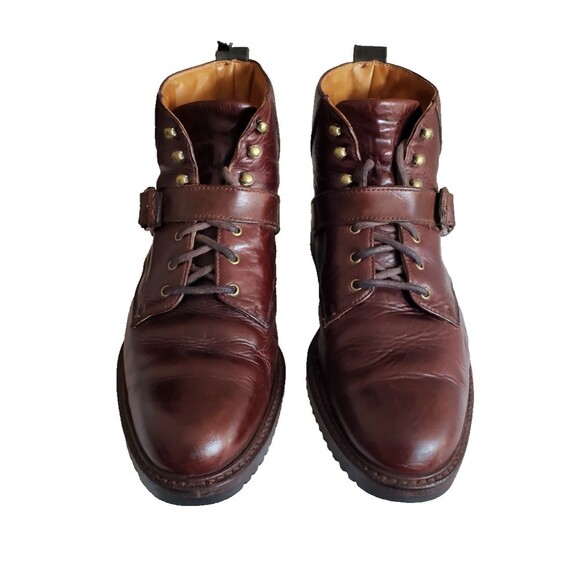 Vintage Cole Haan Country Brown Leather Chukka Ankle Boots Men\'s Size 9.5M 6321 main image 7
